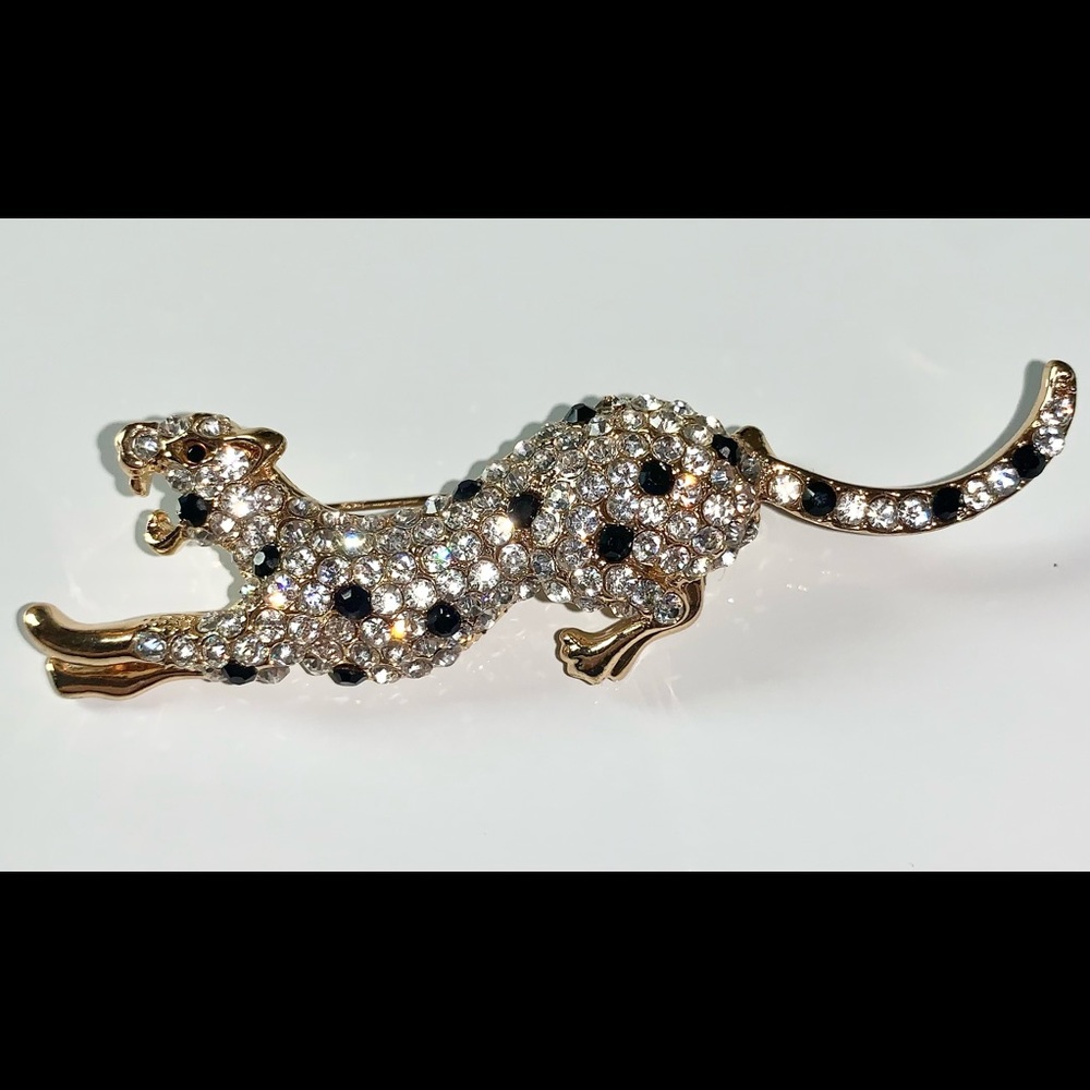 Vintage Panther Brooch